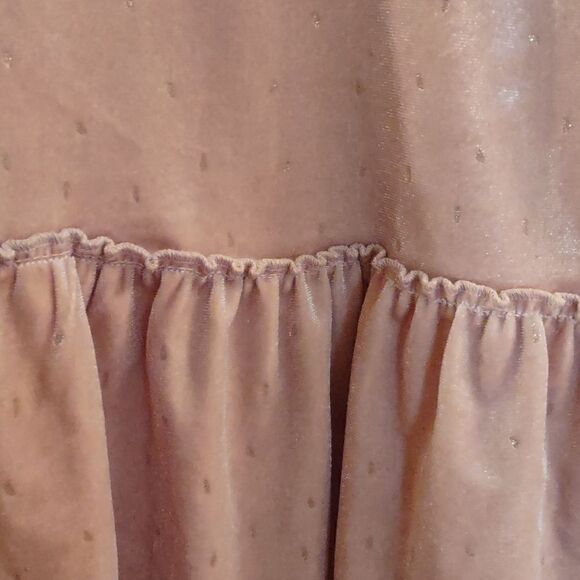 PL Baby 24m blush velour long sleeve top, heart applique excellent condition - Picture 3 of 7